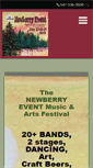 Mobile Screenshot of newberryevent.com